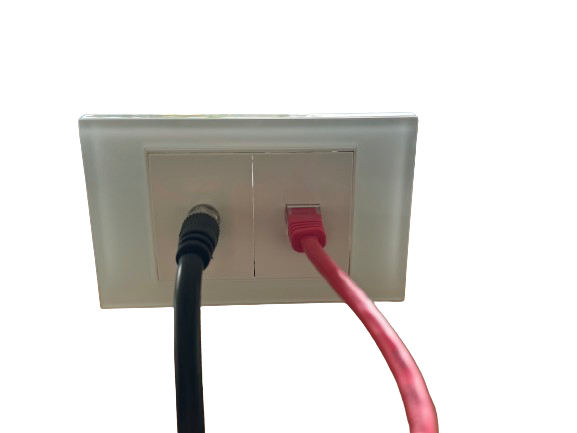 Data RJ45 TV Outlet smart switch style