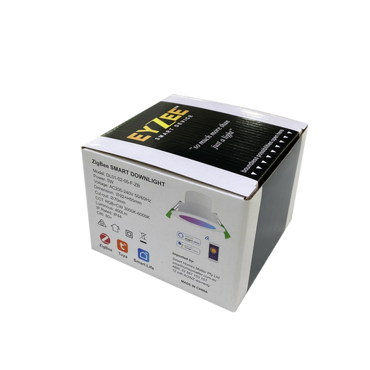 Vibrant Ambiance Zigbee 70mm smart ceiling down lights by EyZEE