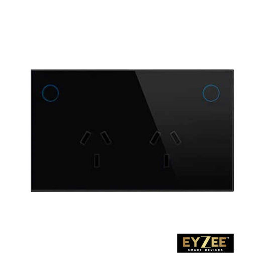 EyZEE® Zigbee Double Power Points | GPO Power Outlet Series