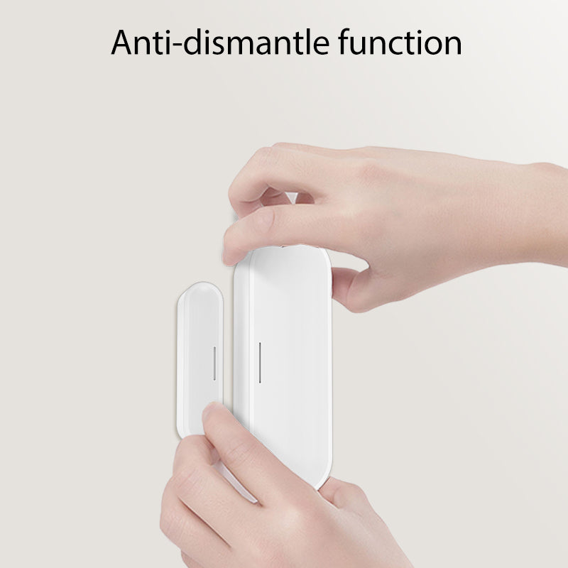 Black or White Zigbee Door Sensor | Smart Window Contact Sensor | HomeKit Compatible