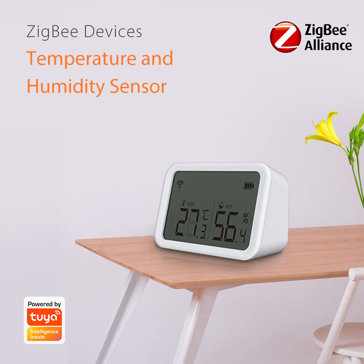 Zigbee Temp & Humidity sensor LCD, HomeKit, Alexa, Google