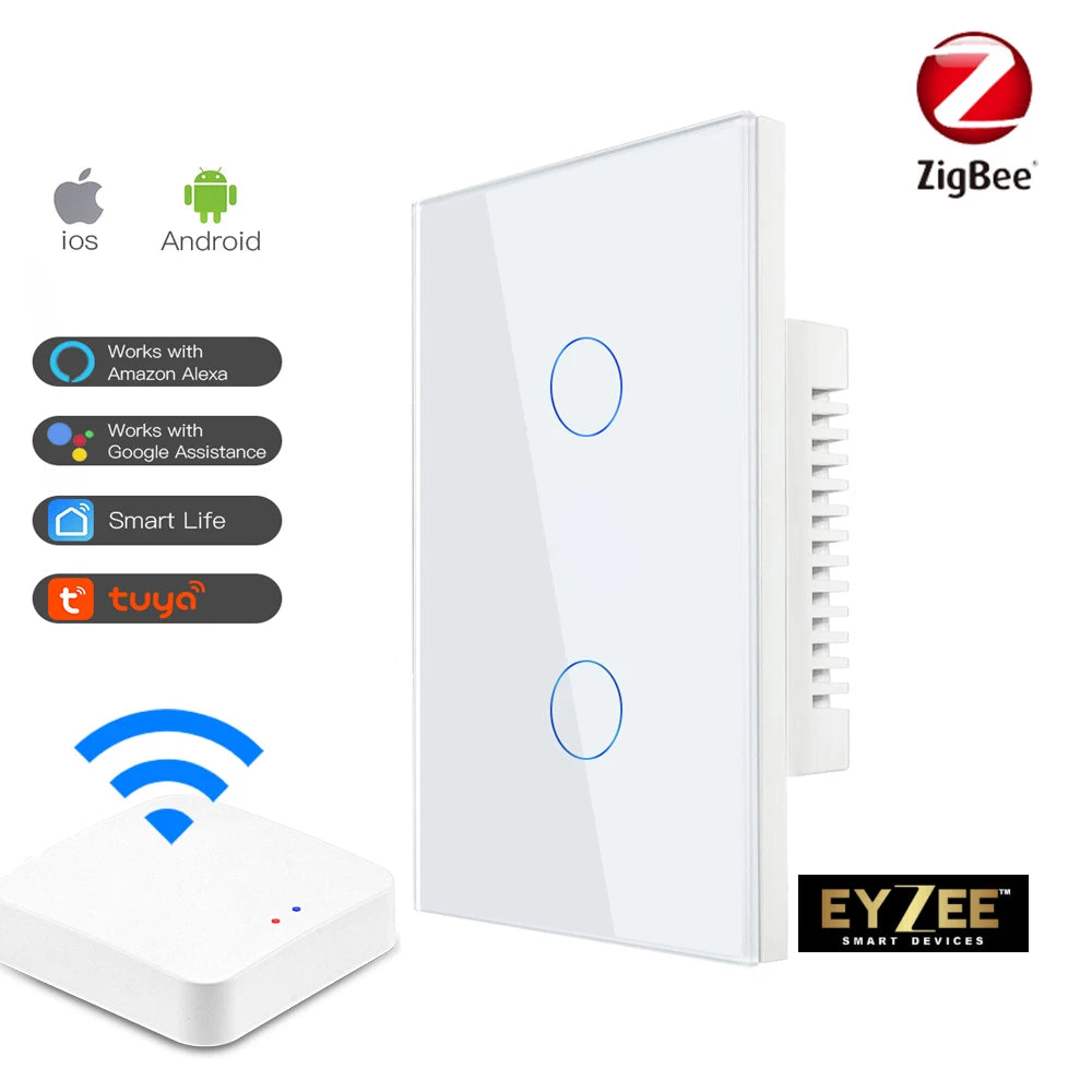 EyZEE® Zigbee Smart Light Switch Australia | Premium Touch Switches
