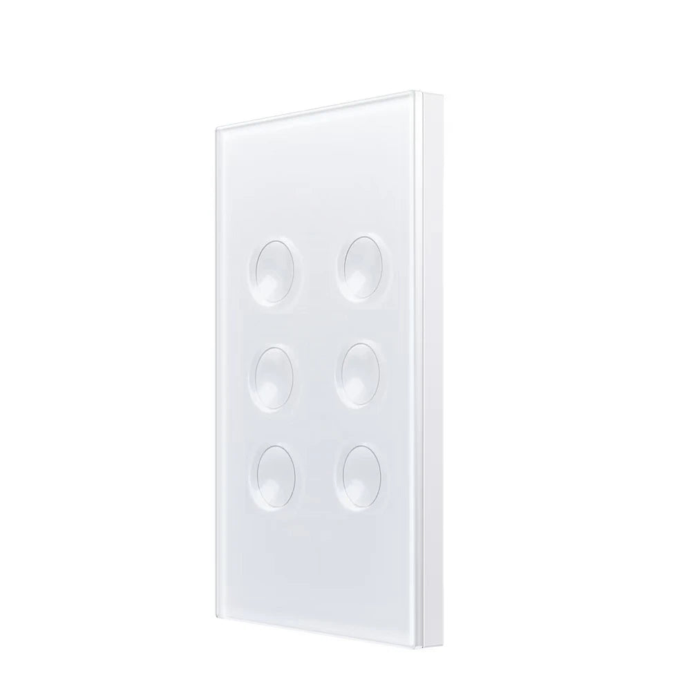 FACEPLATE ONLY | Scalloped Button (Gloss Glass) | Small Detail, Big Upgrade