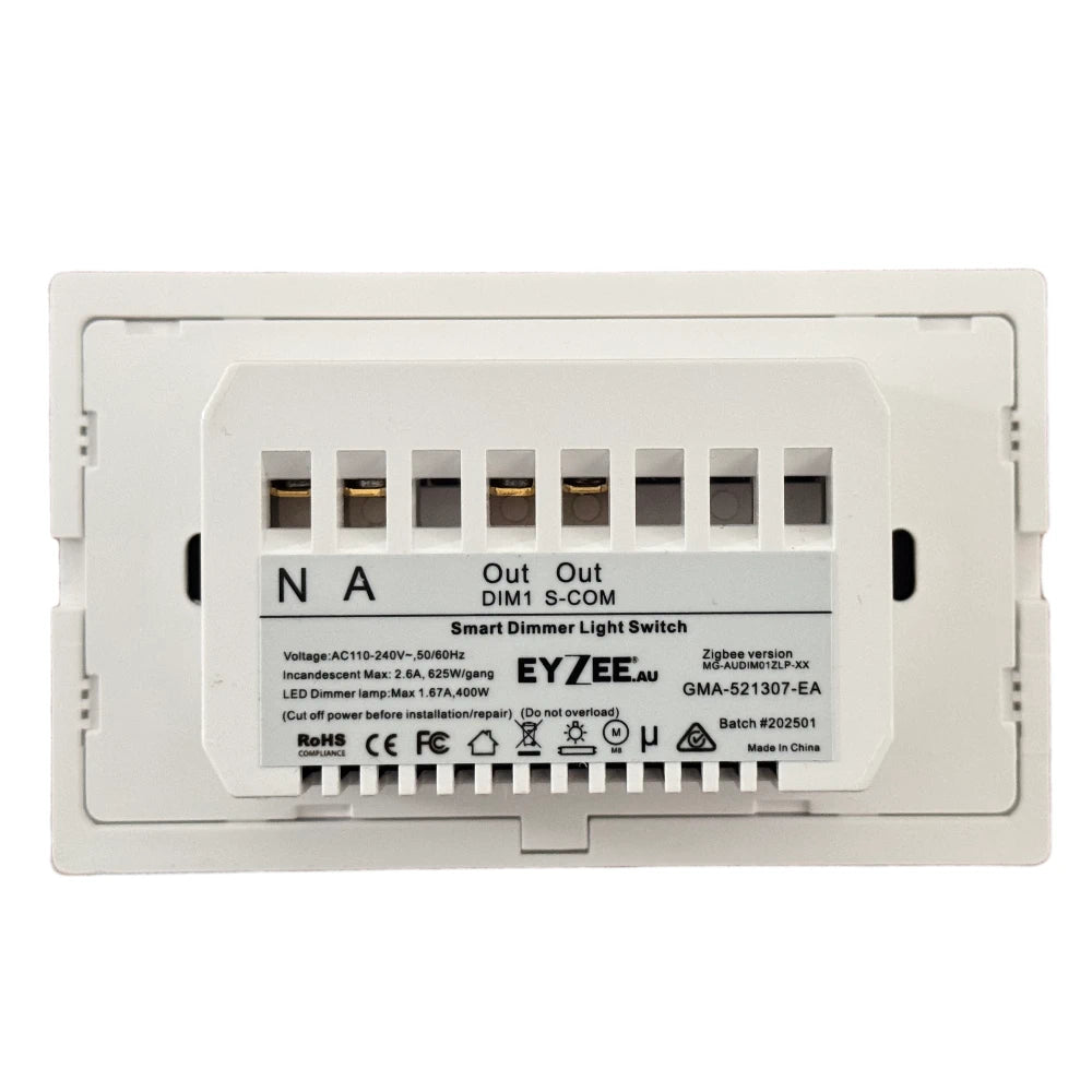Smart Touch Dimmer Switch Australia | Trailing Edge Technology | EyZEE®