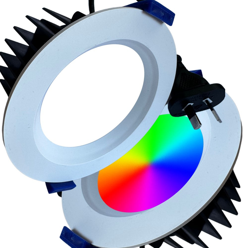 90mm Zigbee Smart Downlight Australia - EyZEE® RGB Colour