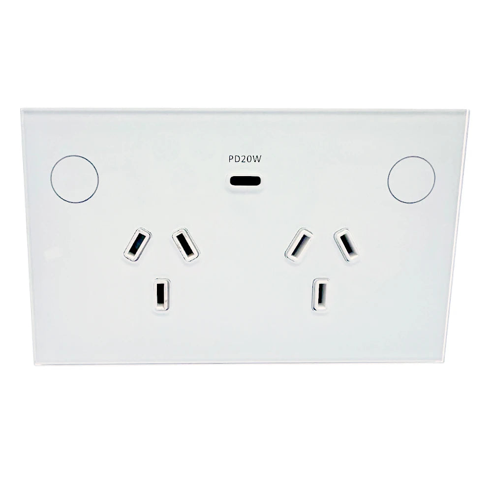EyZEE® Zigbee Double Power Points | GPO Power Outlet Series