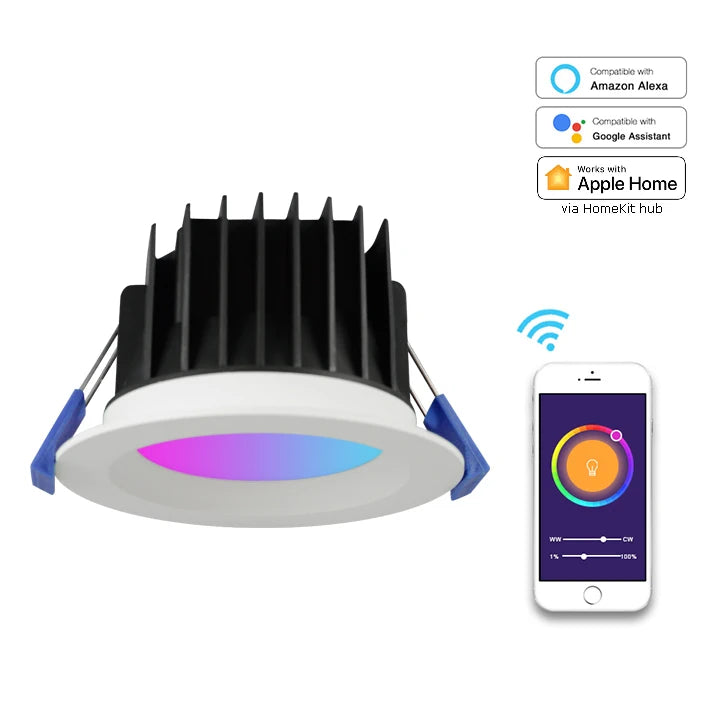 Transform Your Home with Smart Downlights - Complete 90mm Starter Kit EyZEE