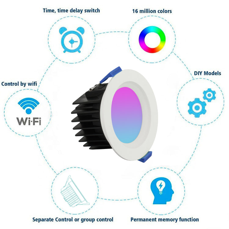 CEILING DOWNLIGHT best Zigbee smart colour lighting solution