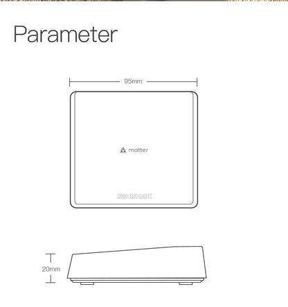 Future Proof Zigbee Hub, Matter-Zigbee-Thread by Zemismart