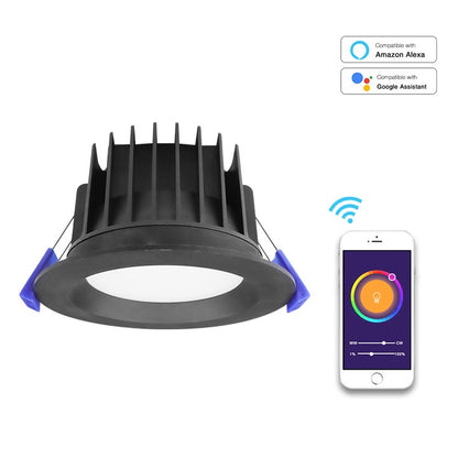 90mm Zigbee Smart Downlight Australia - EyZEE® RGB Colour