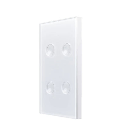 FACEPLATE ONLY | Scalloped Button (Gloss Glass) | Small Detail, Big Upgrade
