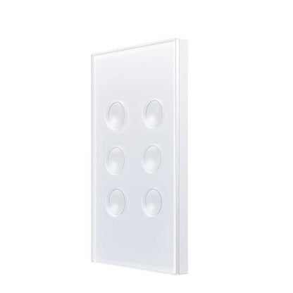 FACEPLATE ONLY | Scalloped Button (Gloss Glass) | Small Detail, Big Upgrade