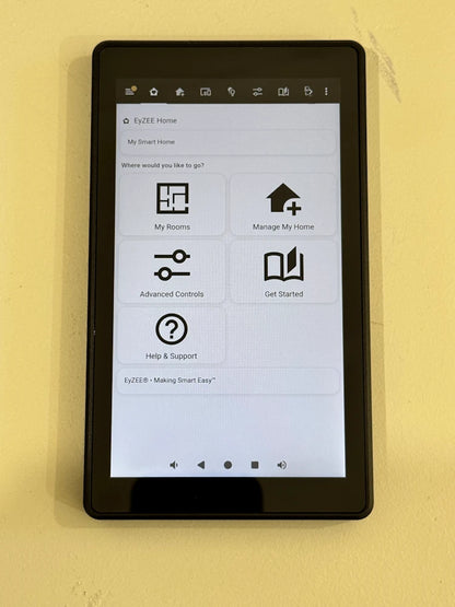 EyZEE-Home wall touch screen controller