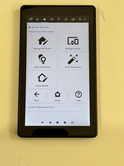 EyZEE-Home wall touch screen controller