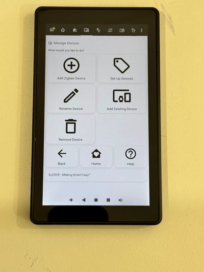 EyZEE-Home wall touch screen controller