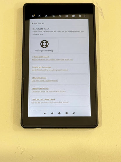 EyZEE-Home wall touch screen controller