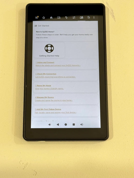 EyZEE-Home wall touch screen controller
