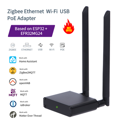 ETH-MG24 PoE Zigbee Coordinator for Home Assistant | EyZEE®